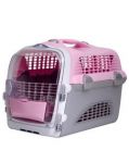 Catit Pet Cargo Cabrio transporter szaro-różowy 51x33x35 cm