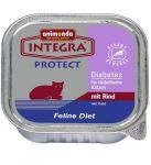 Animonda Integra Protect Diabetes dla kota z wołowiną tacka 100g