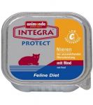 Animonda Integra Protect Nieren Low Phosphorus dla kota z wołowiną tacka 100g