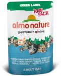 Almo Nature Green Label Raw Pack Kot - Tuńczyk saszetka 55g