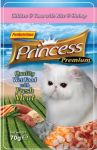Princess Premium Kot Kurczak, tuńczyk i krewetki saszetka 70g [PPP2]