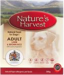 Nature\'s Harvest Dog Adult Lamb & Brown rice 395g