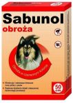 DermaPharm Sabunol Obroża przeciw pchłom dla psa czerwona 50cm