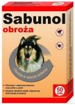 DermaPharm Sabunol Obroża przeciw pchłom dla psa szara 50cm