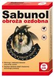 DermaPharm Sabunol Obroża przeciw pchłom dla psa ozdobna czarna 50cm