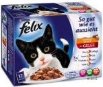 Felix \So Gut Wie es Aussieht\ 12er MP Doppelt lecker mit Fleisch Mix saszetka 12x100g