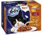 Felix \So Gut Wie es Aussieht\ 12er MP Sensation Fleisch Mix w galarecie saszetka 12x100g