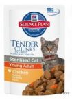 Hill\'s Feline Young Adult Sterilised Cat Chicken saszetka 85g