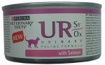 Purina Veterinary Diets Urinary UR Feline z rybą puszka 195g