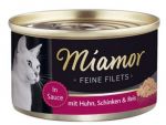 Miamor Feine Filets Dose Huhn & Schinken - kurczak i szynka 100g