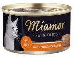 Miamor Feine Filets Dose Thunfisch & Wachtelei - tuńczyk i przepiórka 100g