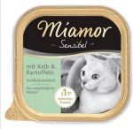 Miamor Sensibel Kalb & Kartoffeln - cielęcina i ziemniaki tacka 100g