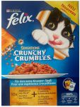 Felix Sensations Crunchy Crumbles Fish 10x100g+40g
