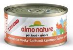 Almo Nature Classic/Legend Kot - Łosoś i marchewka 70g [5032]