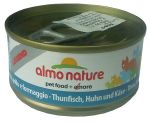 Almo Nature Classic/Legend Kot - Tuńczyk, kurczak i ser 70g [5080]