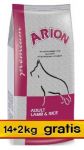 Arion Premium Adult Lamb & Rice 16kg (14+2kg)