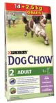 Purina Dog Chow Adult Jagnięcina 16,5kg (14+2,5kg)