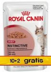Royal Canin Feline Instinctive PAKIET 10+2 saszetki gratis (12x85g)