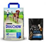 Purina Dog Chow Light Turkey 2,5kg + Pro Bar