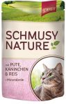 Schmusy Natures Indyk i królik saszetka 100g