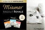 Miamor Ragout Royale Mix Galaretka - indyk, łosoś, cielęcina saszetki 12x100g